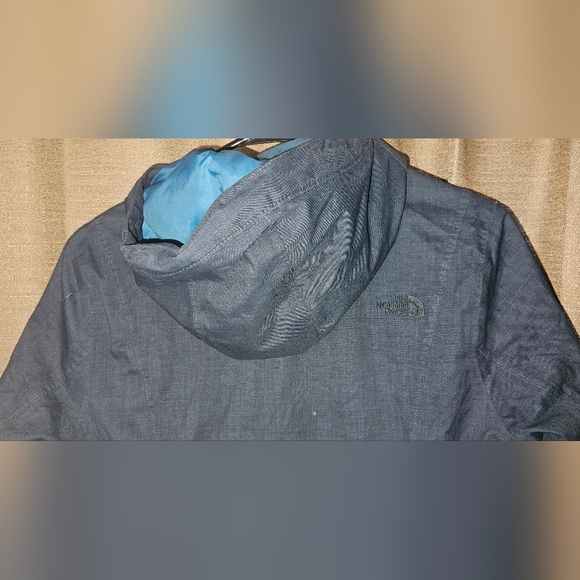 The North Face 3=in=1 Aelian TriClimate Jacket Navy Blue Snow Coat Women's Small - Picture 11 of 16